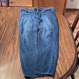 Express jeans size two short